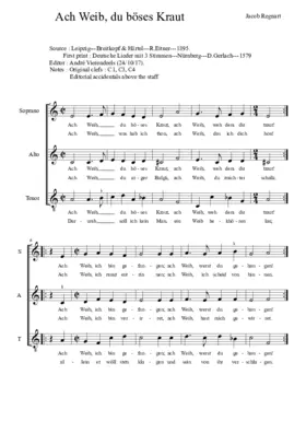 Ach Weib, du böses Kraut