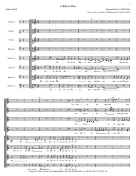 Jubilate Deo a 8