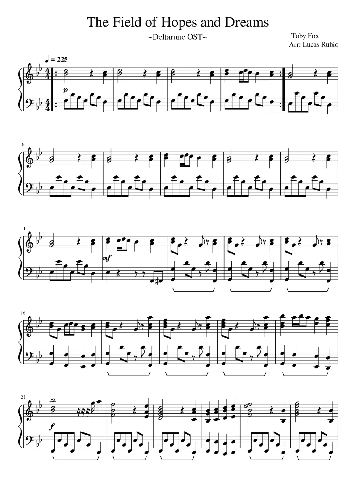 Hopes and Dreams - Page 1