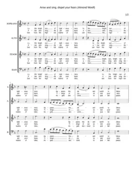 Arise And Sing Dispel Your Fears