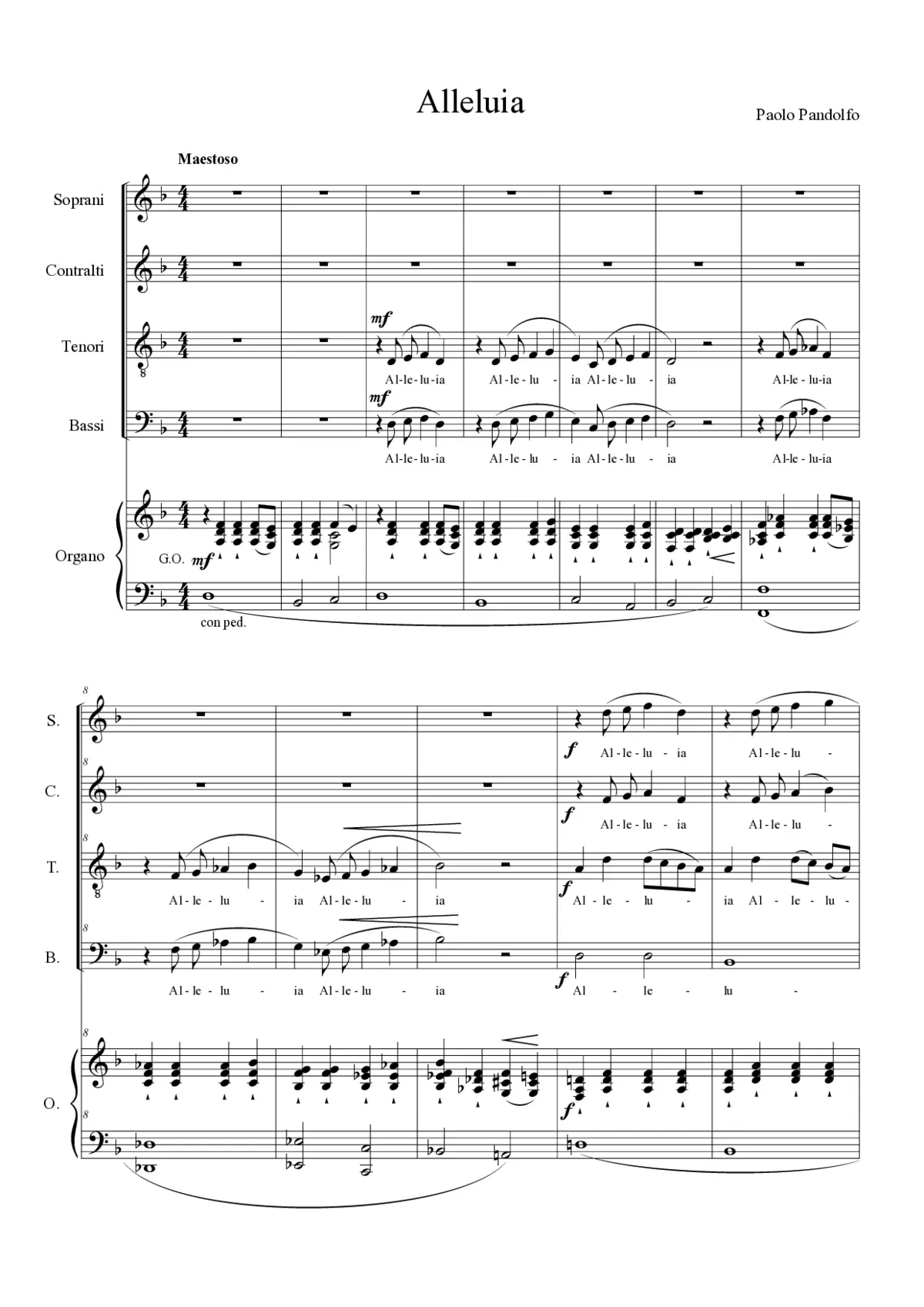 Alleluia di Pasqua - Page 1
