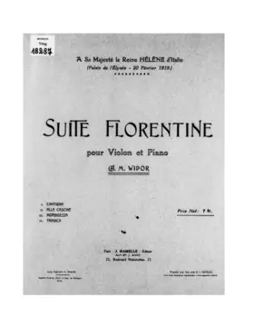 Suite florentine pour violon et piano