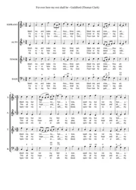 For ever here my rest shall be (Guildford)