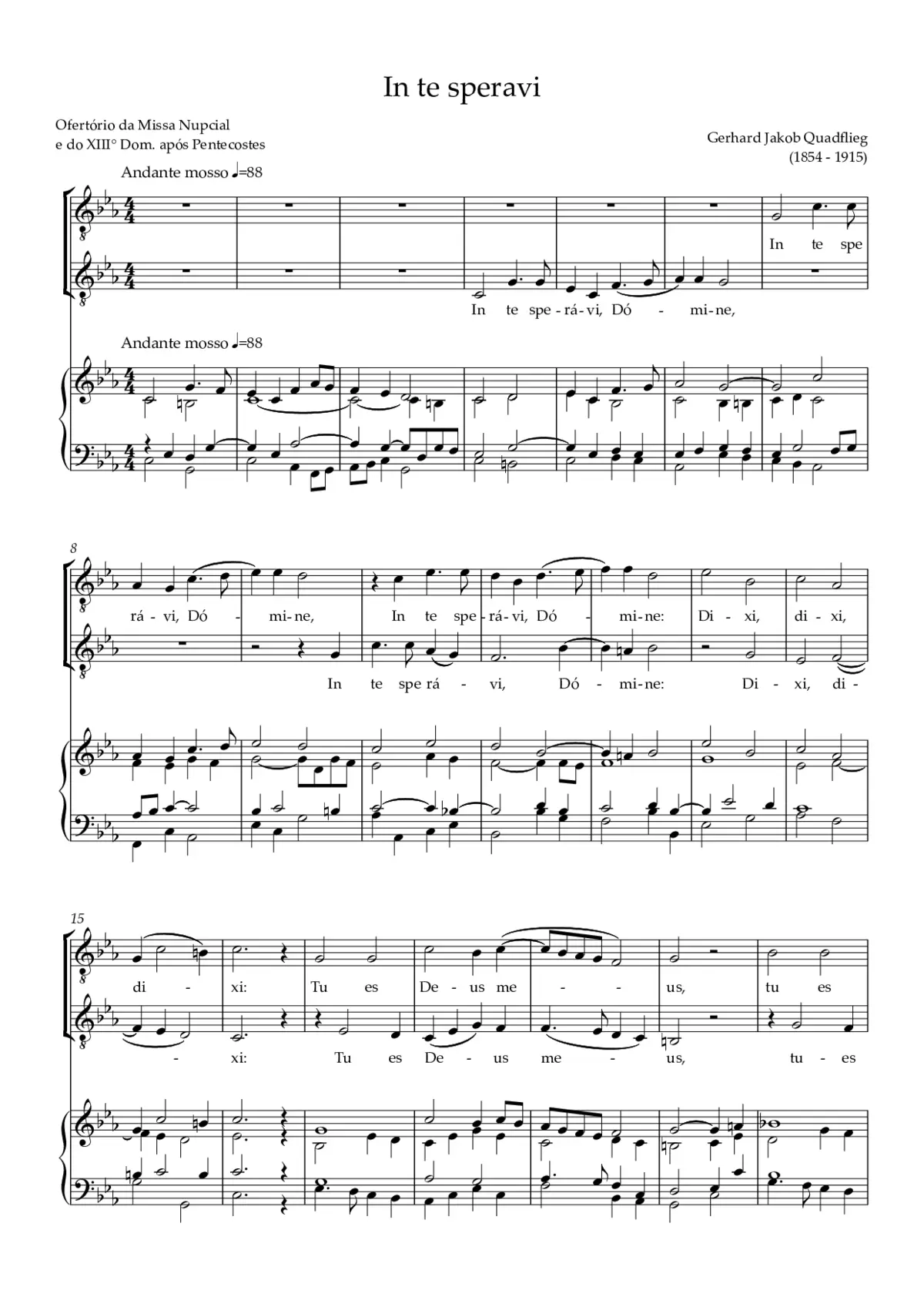 In te speravi - Page 1