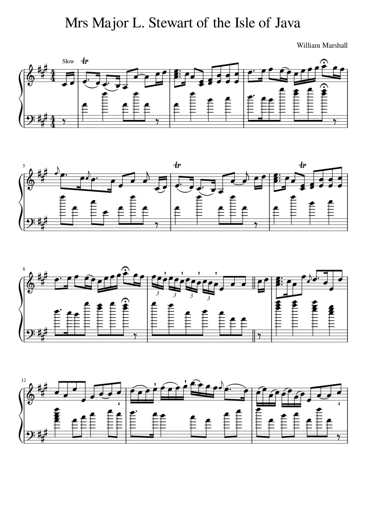 Mrs Major L. Stewart of the Isle of Java - Page 1