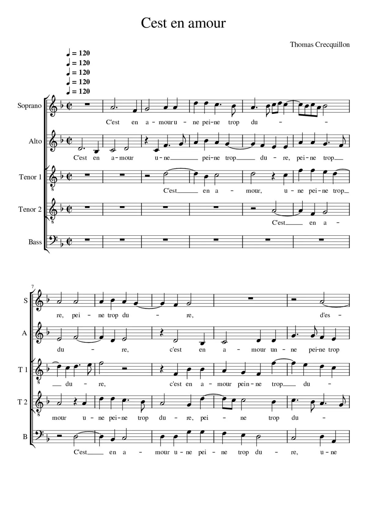 C/'est en amour - Page 1