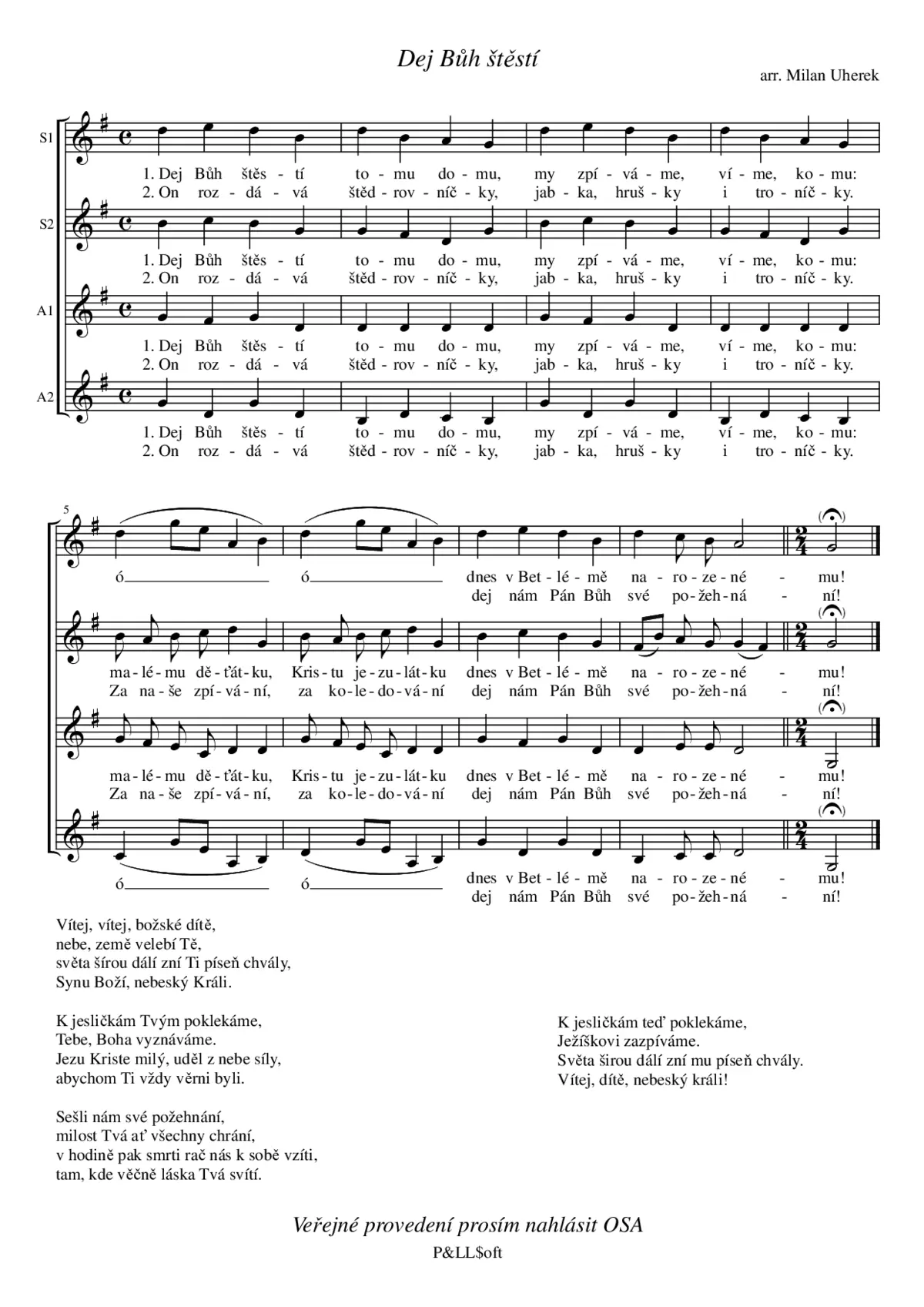 Dej Bůh štěstí - Page 1
