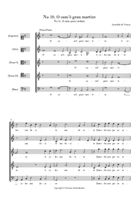O com'è gran martire