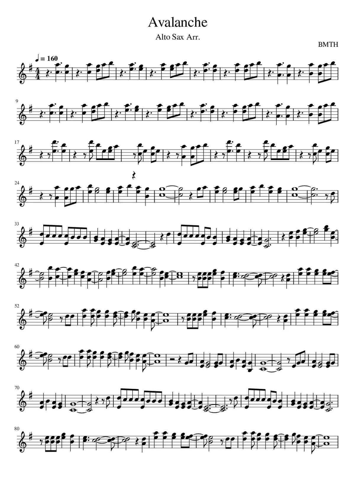 avalanche - Page 1