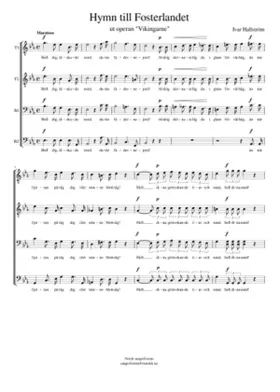 Hymn till Fosterlandet