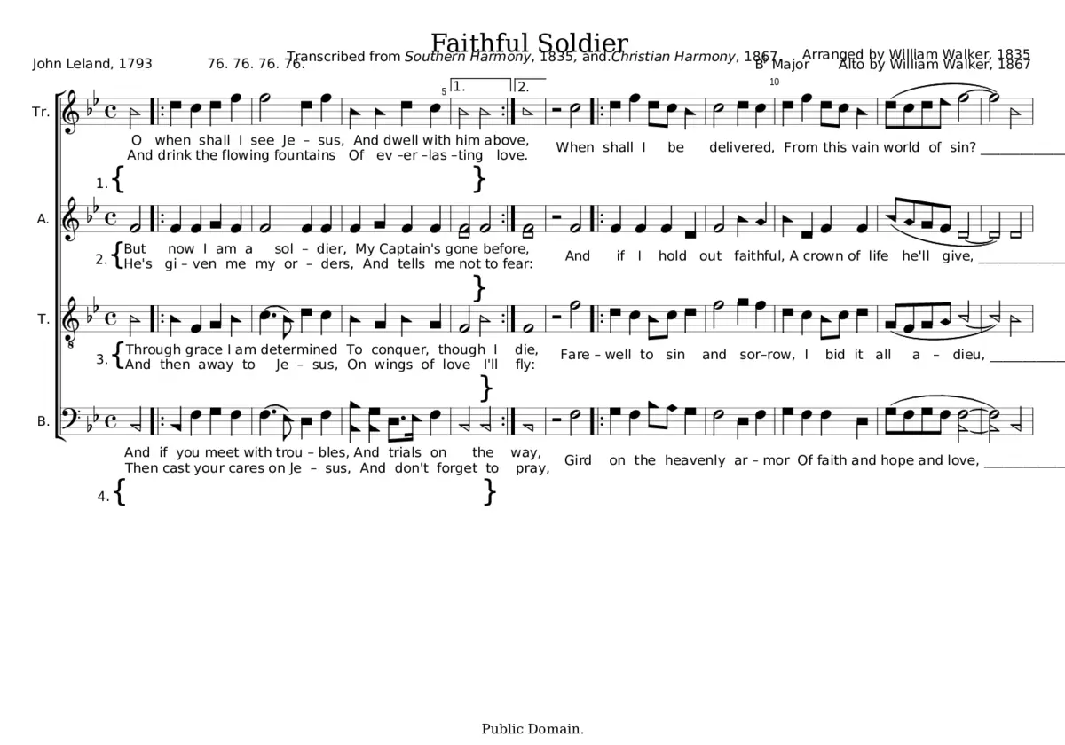 Faithful Soldier - Page 1