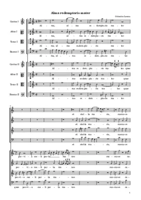 Alma Redemptoris Mater a 8