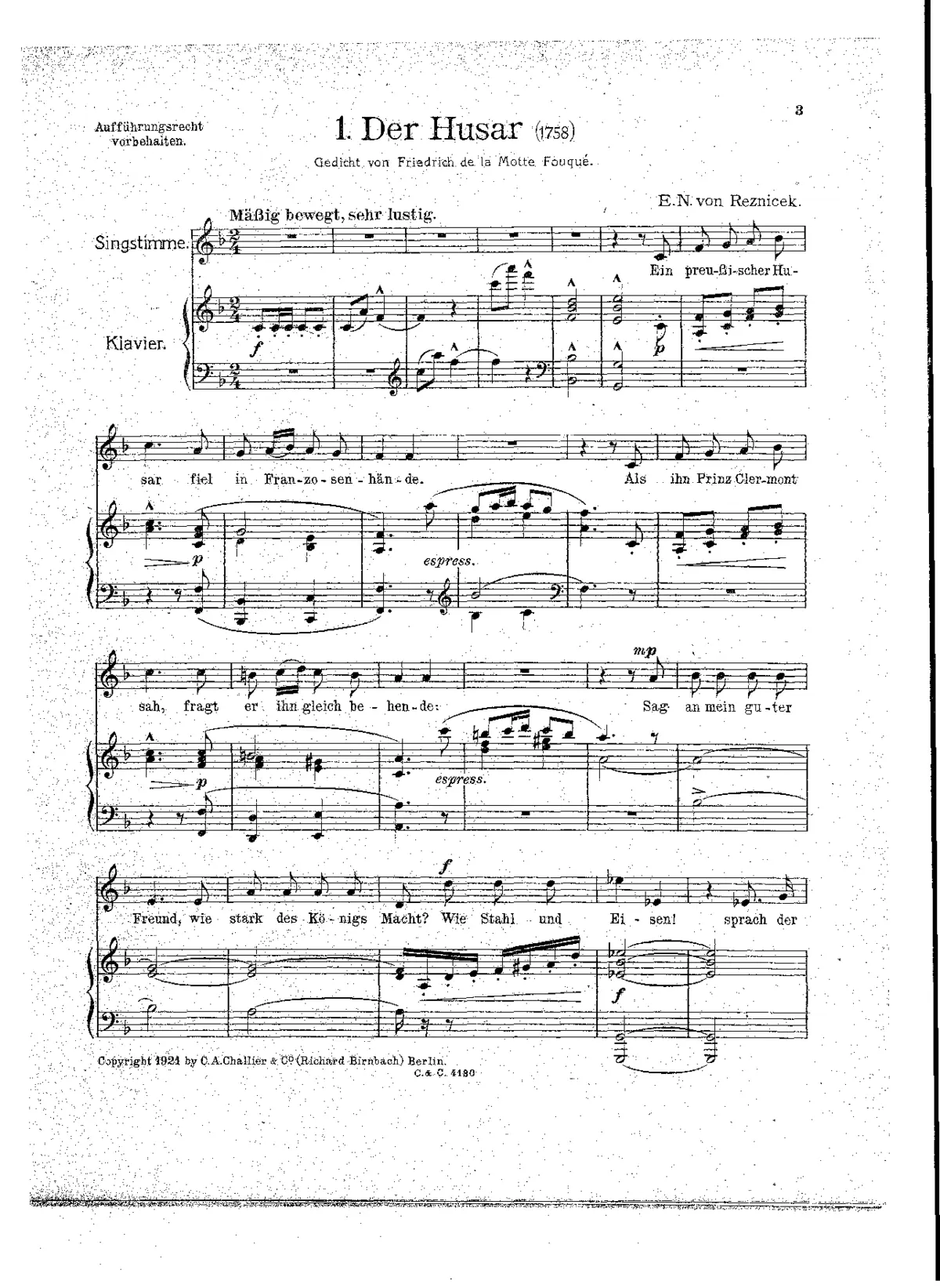 2 Balladen aus fredricianischer Zeit - Page 1
