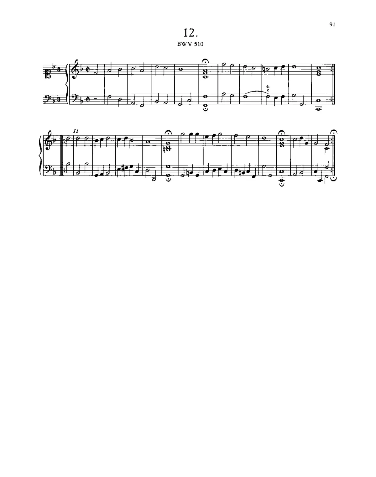 Gib dich zufrieden und sei stille - Page 1