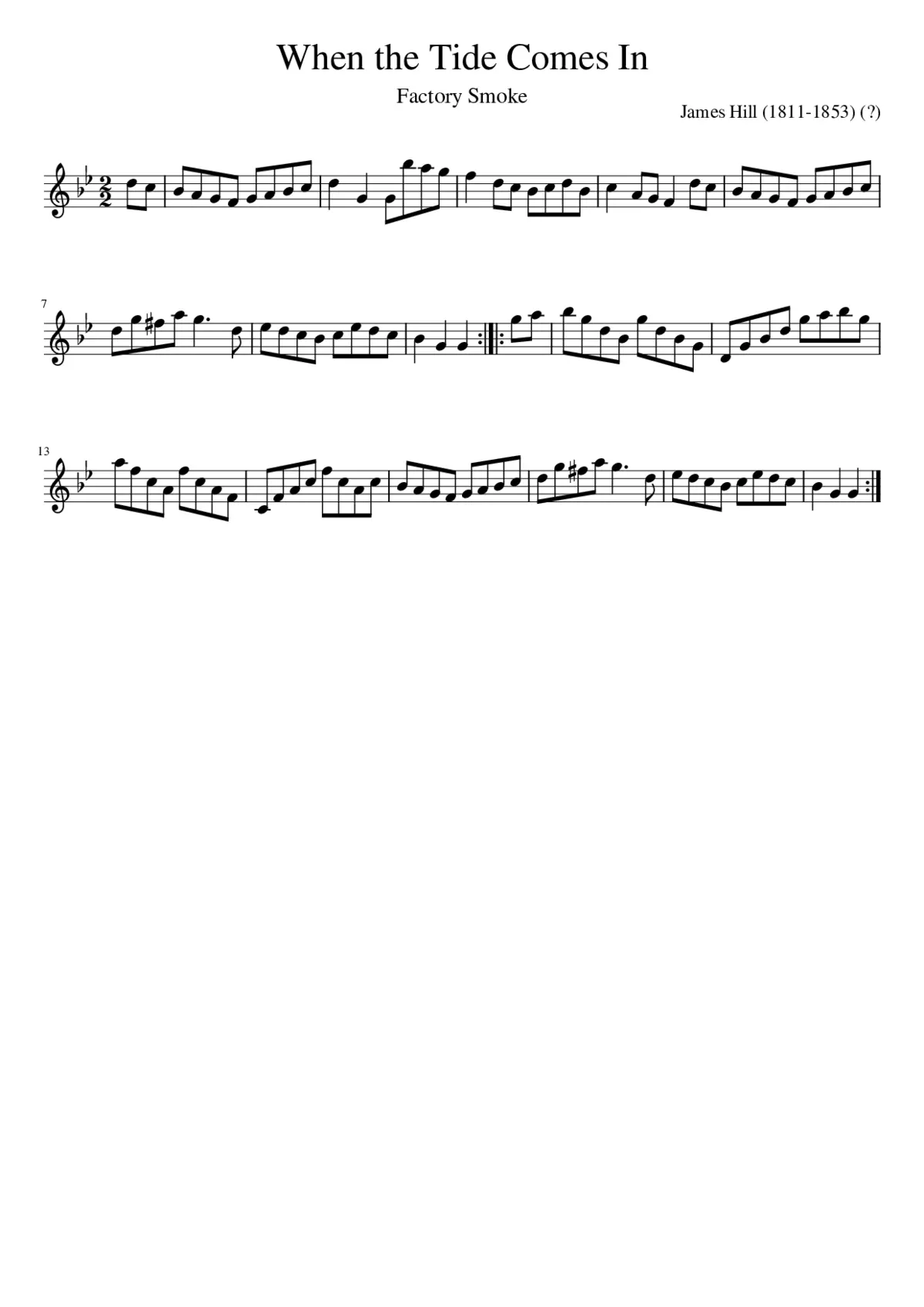 When the Tide Comes In - Page 1