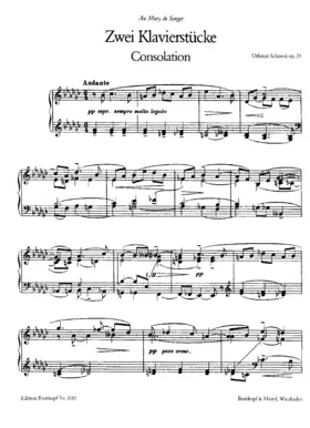 Zwei Klavierstücke, Op.29