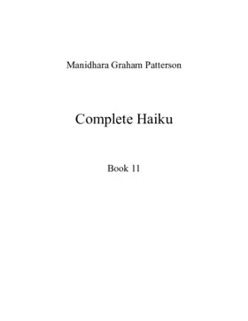 Haiku, Book 11