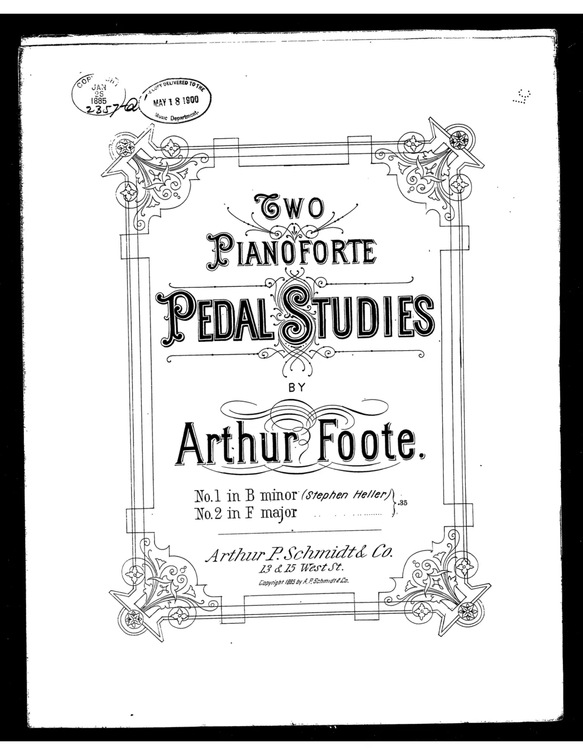 2 Pedal Studies - Page 1