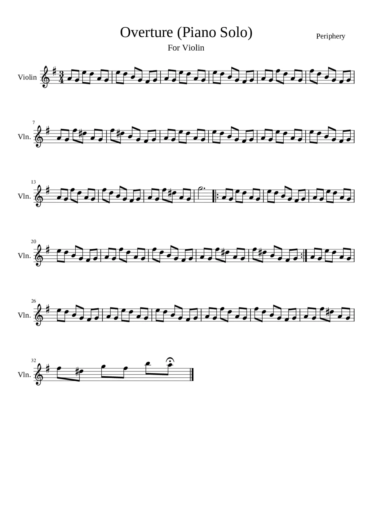 overture - Page 1