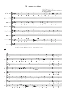 Sit vena tua benedicta