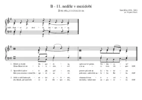 B - 11. neděle v mezidobí