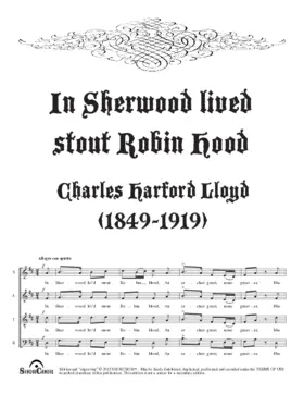 In Sherwood lived stout Robin Hood