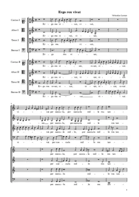 Ergo rex vivat