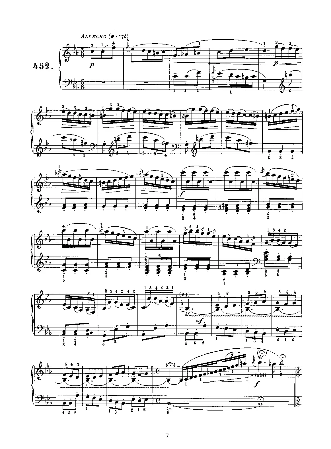 Keyboard Sonata in C minor - Page 1