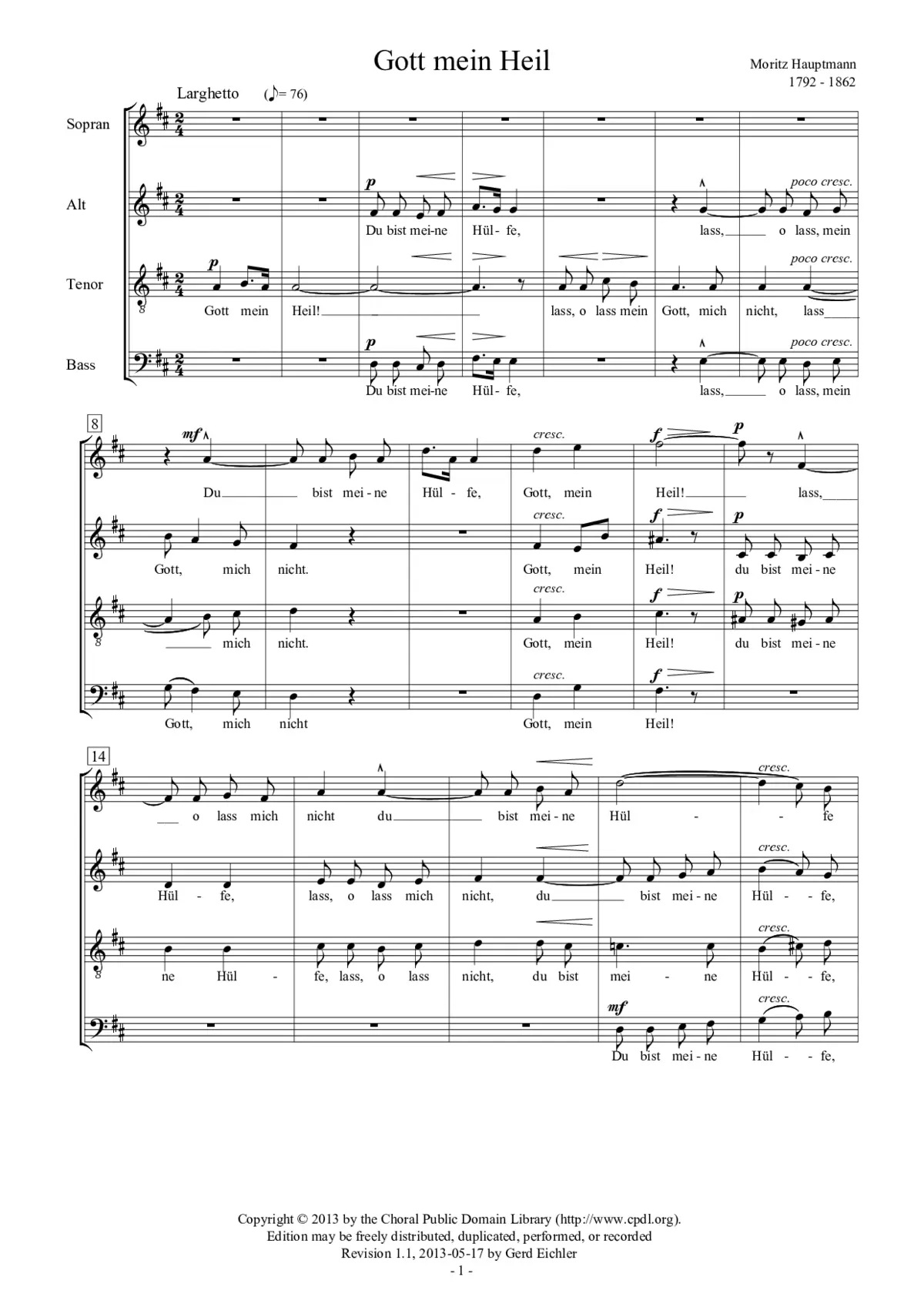 Gott, mein Heil - Page 1