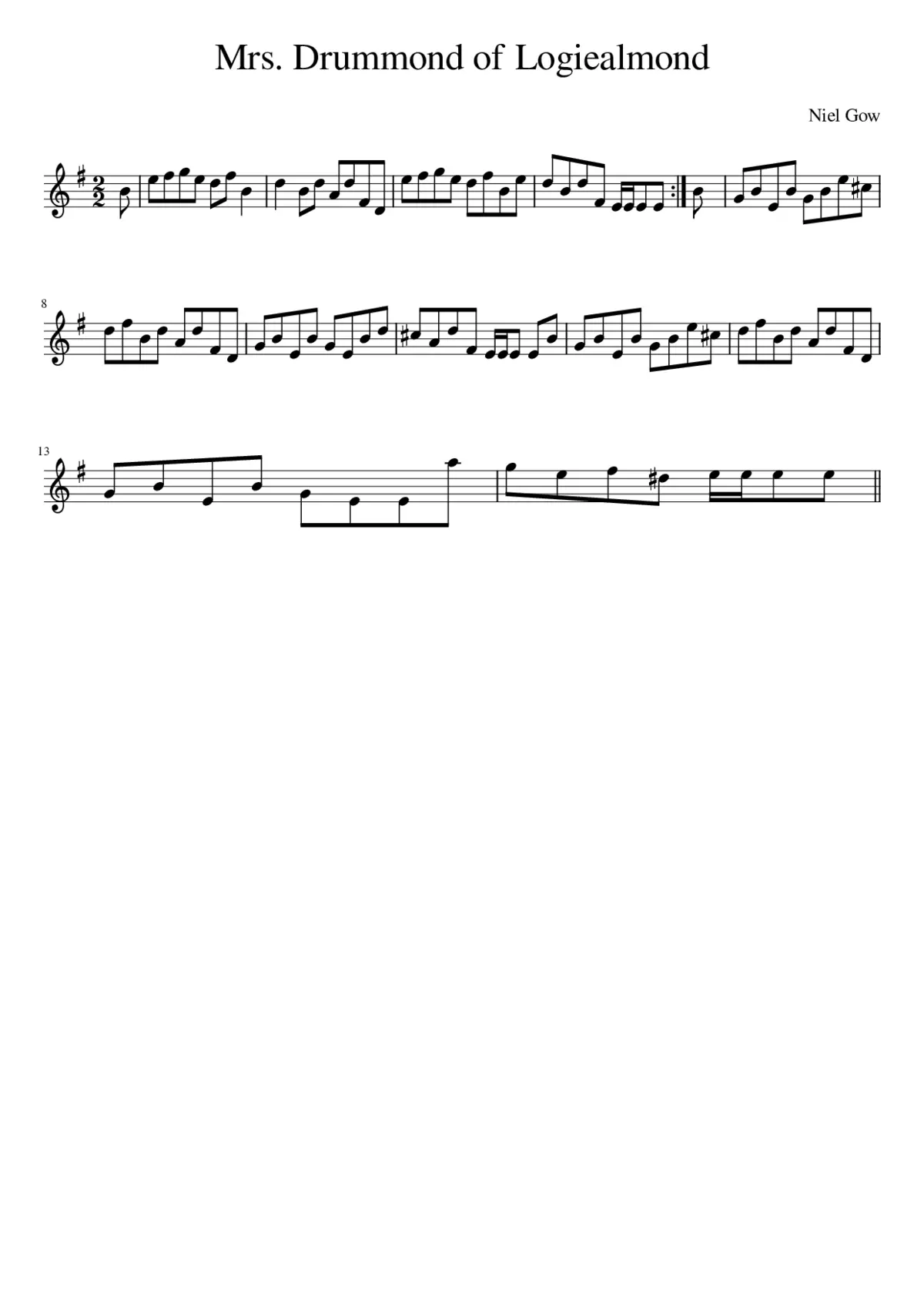 Mrs. Drummond of Logiealmond - Page 1