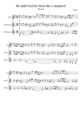 He Shall Feed His Flock