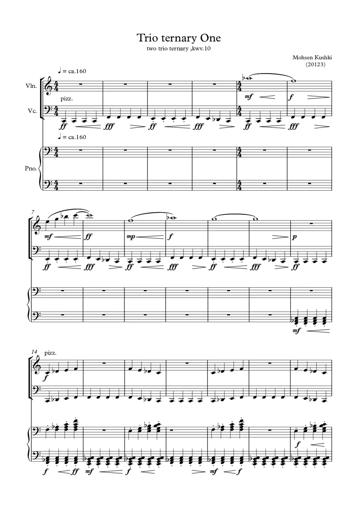 Two Trio Ternary - Page 1