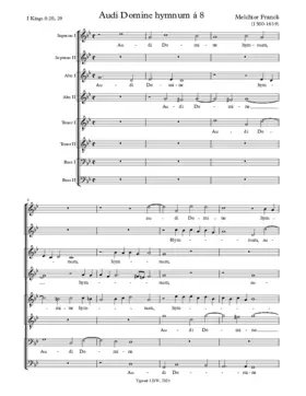 Audi Domine hymnum a 8
