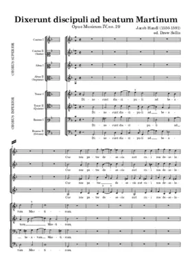 Dixerunt discipuli ad beatum Martinum