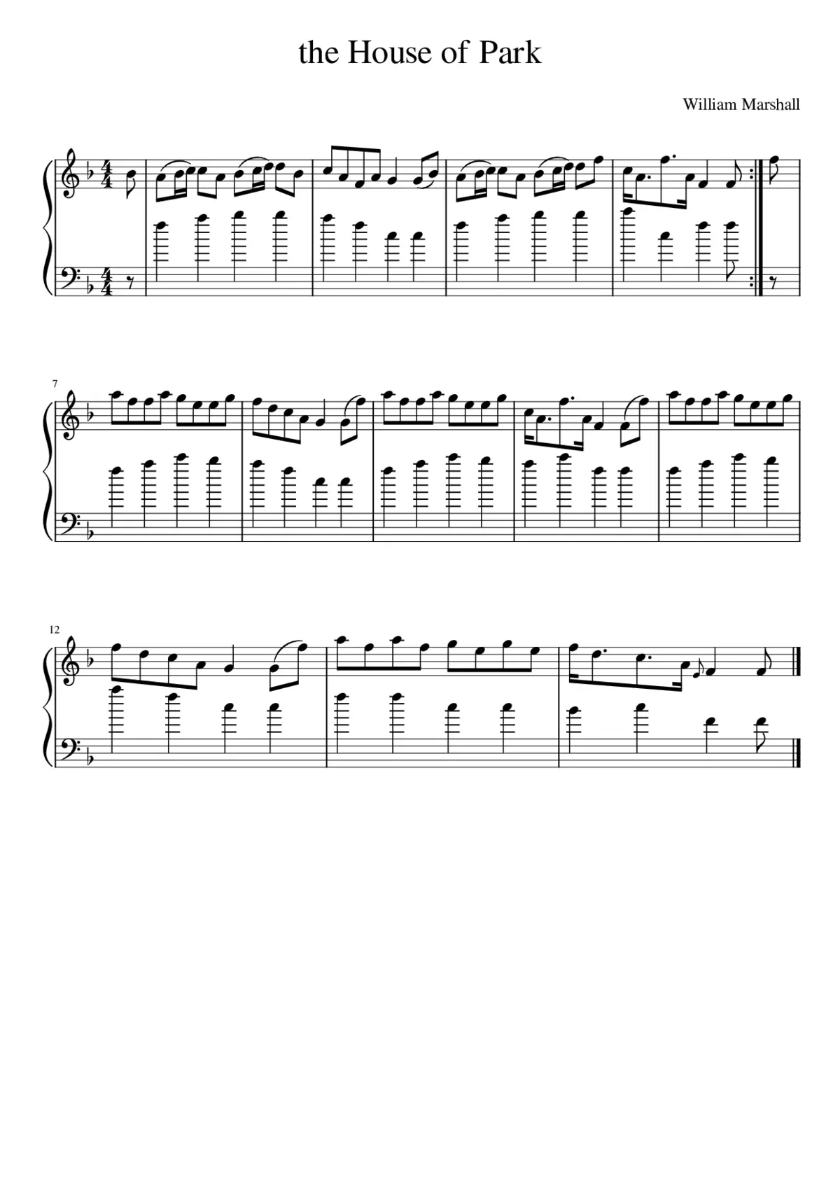 The House of Park - Page 1