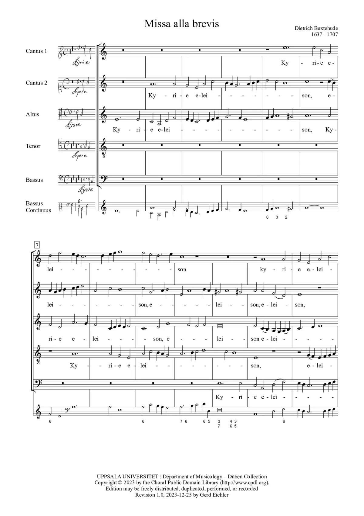 Missa Brevis - Page 1