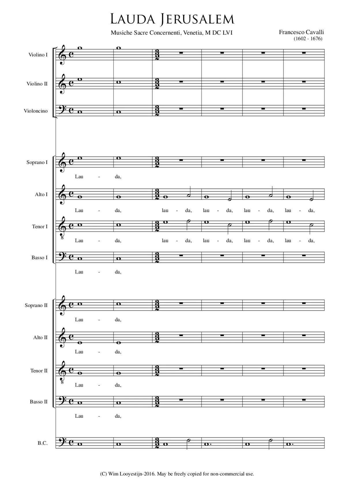 Lauda Jerusalem - Page 1