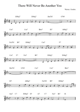 there will never be another you