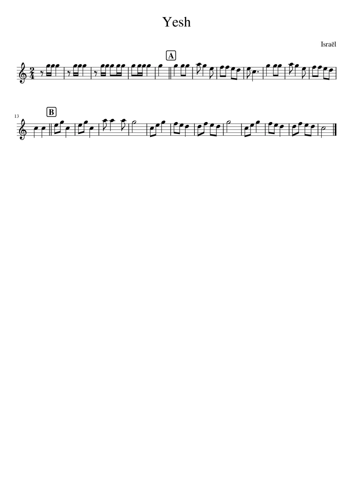 Yesh - Page 1