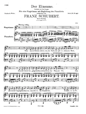 Der Einsame, D.800