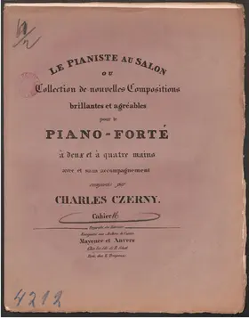 Variations on "A la Fleur du Bel Age" from the Opera 'Le Pre aux Clercs'