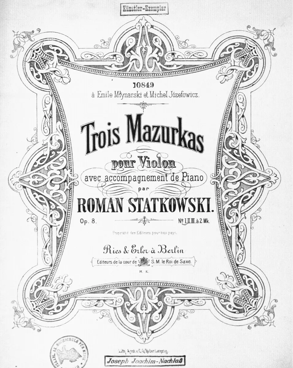 3 Mazurkas - Page 1