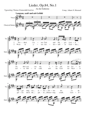 5 Lieder