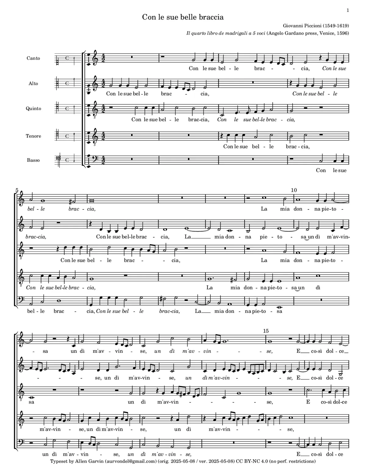Con le sue belle braccia - Page 1