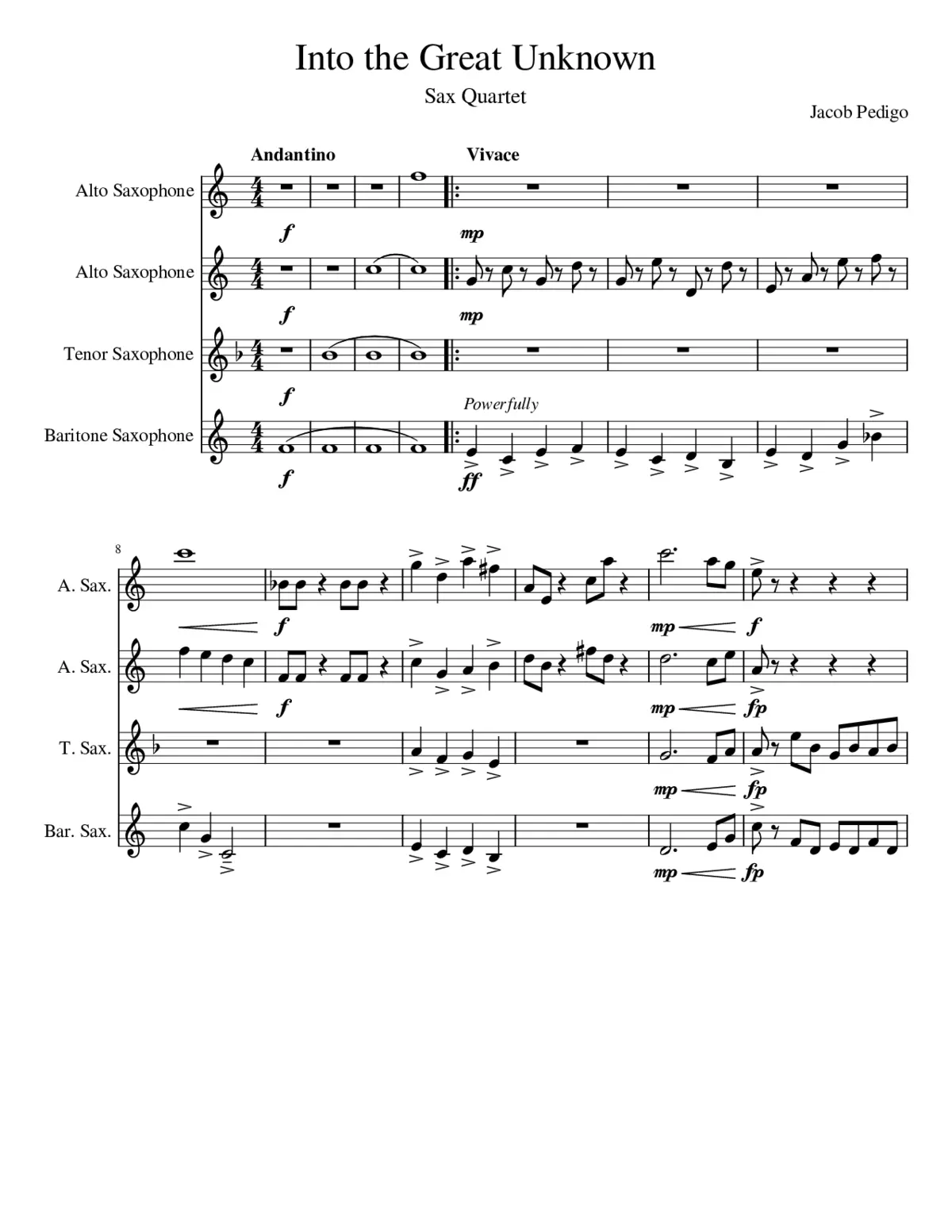 Into the Great Unknown - Page 1