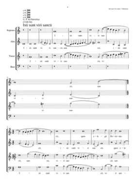 Isti sunt viri sancti