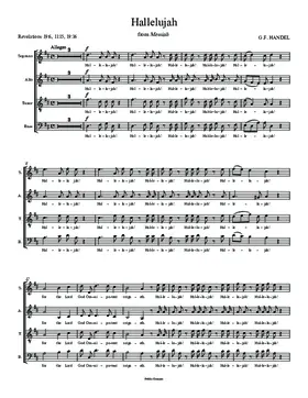 Hallelujah (from 'Messiah')