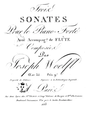 3 Flute Sonatas