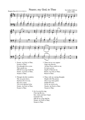 Nearer, my God, to Thee
