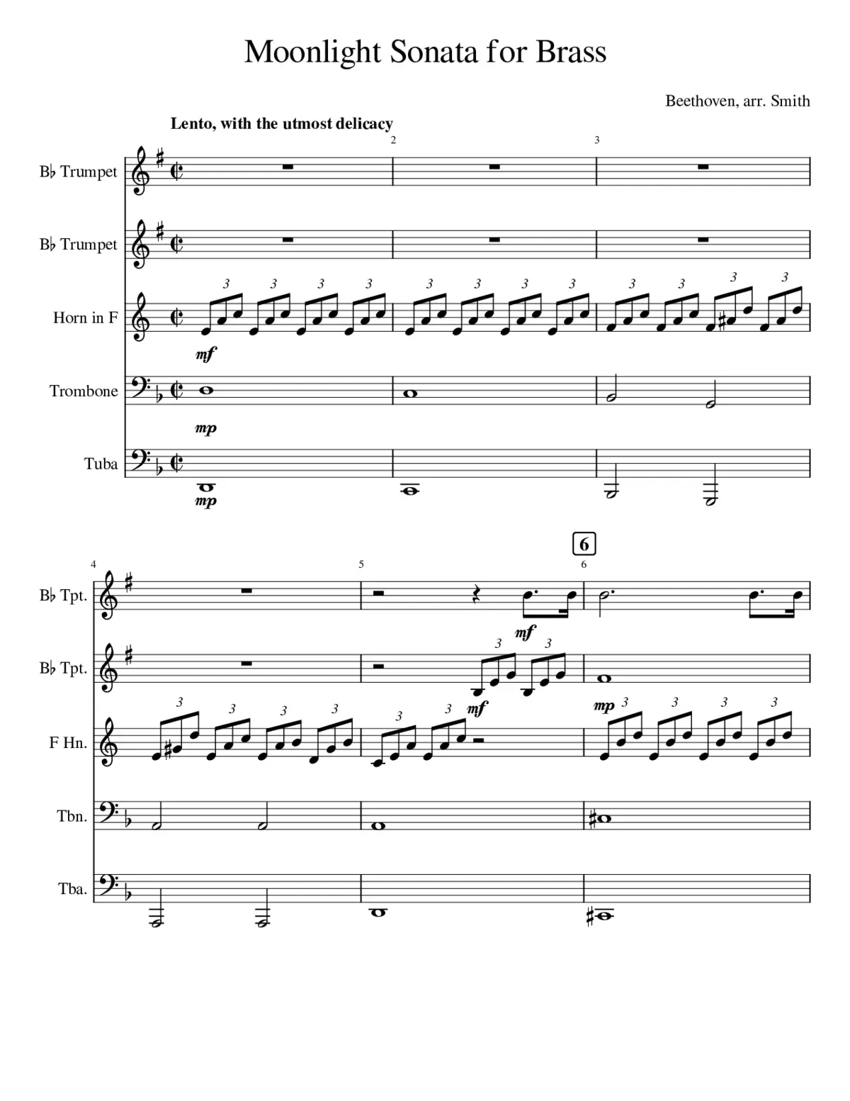 Piano Sonata No.14 Op.27 No.2 - Page 1